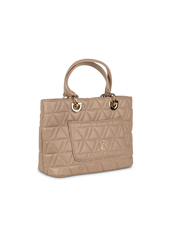 فينتشي حقيبة نسائية مبطنة بمقبض علوي